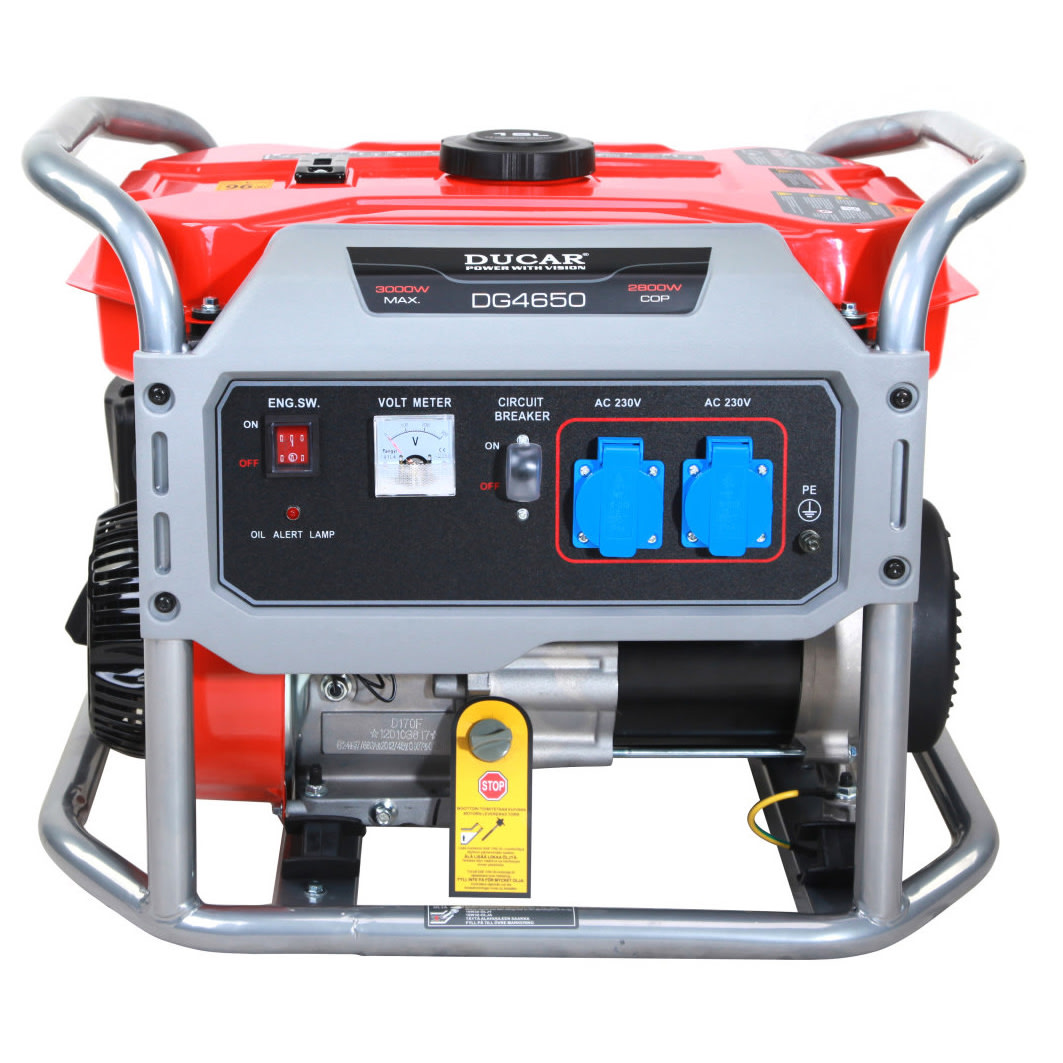 Aggregaatti Ducar DG4650, 2800 W