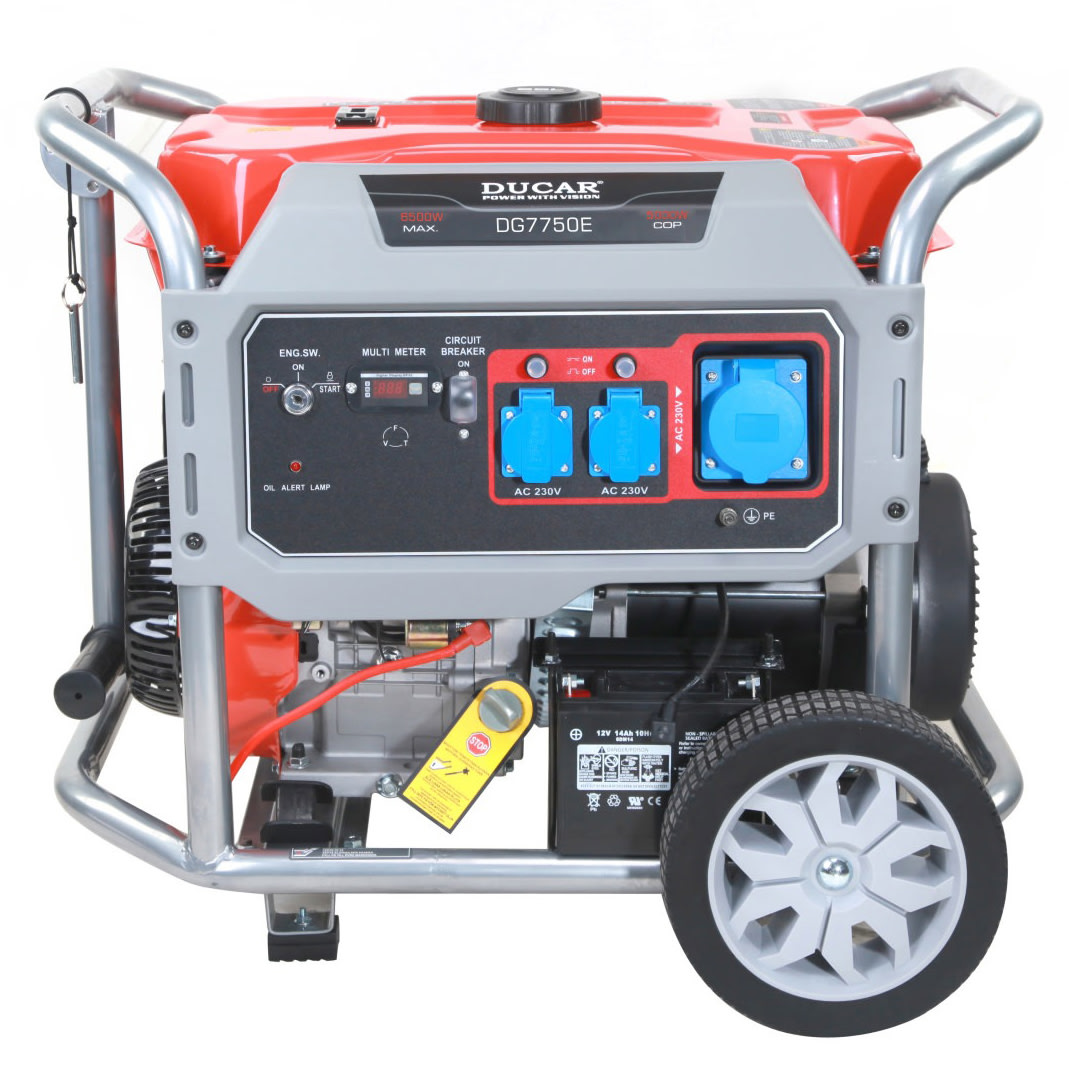 Aggregaatti Ducar DG7750, 5000 W