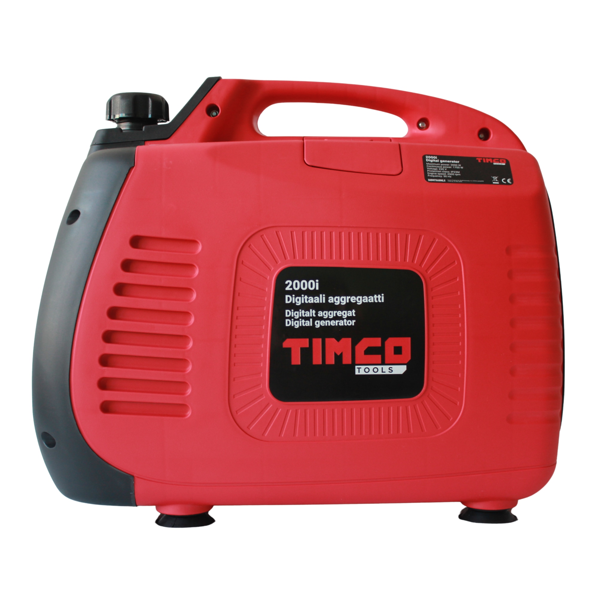 Aggregaatti Timco 2000i, invertteri, digitaalinen, sis. USB-liitäntä