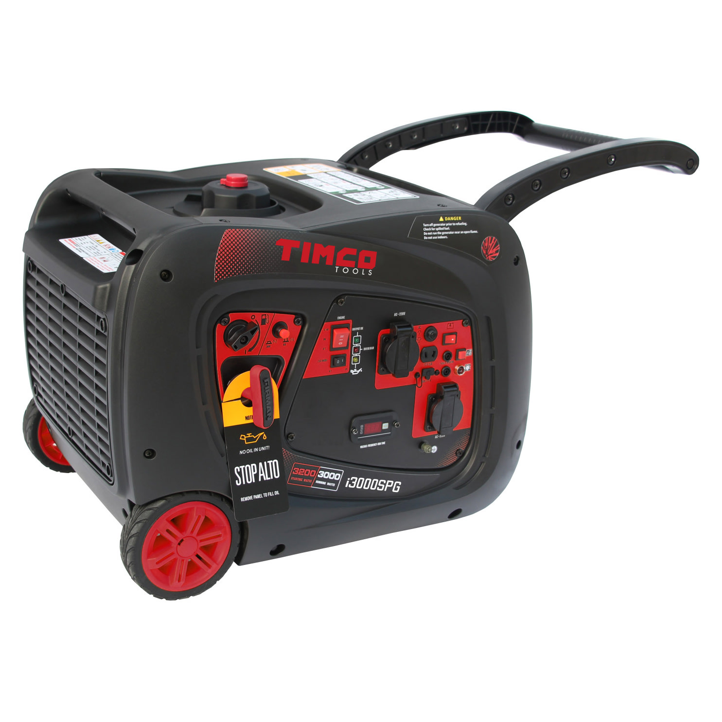 Aggregaatti Timco I3000SPG, digitaalinen