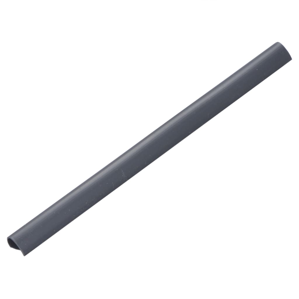 Aidan kiinnikkeet, 100kpl, PVC, antrasiitti