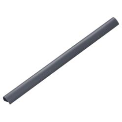 Aidan kiinnikkeet, 100kpl, PVC, antrasiitti