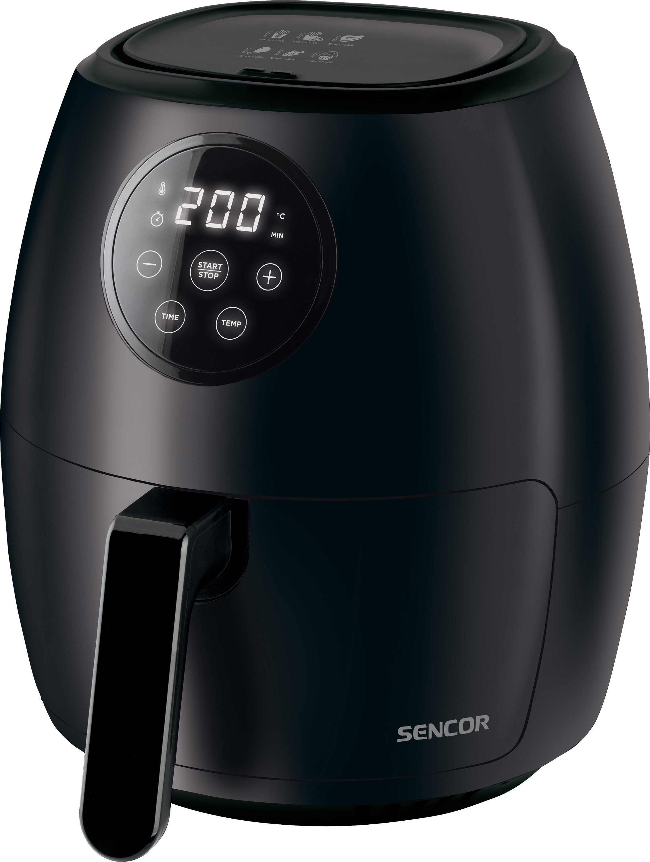 Airfryer Sencor SFR5030BK, musta