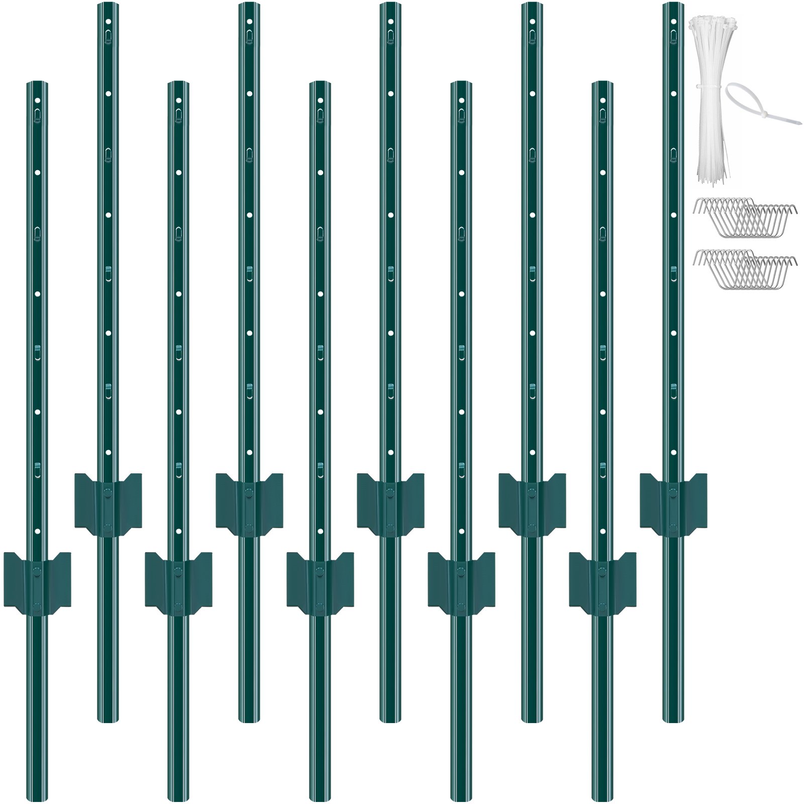 Aitatolppa North Craft, 91 cm, vihreä, 10 kpl