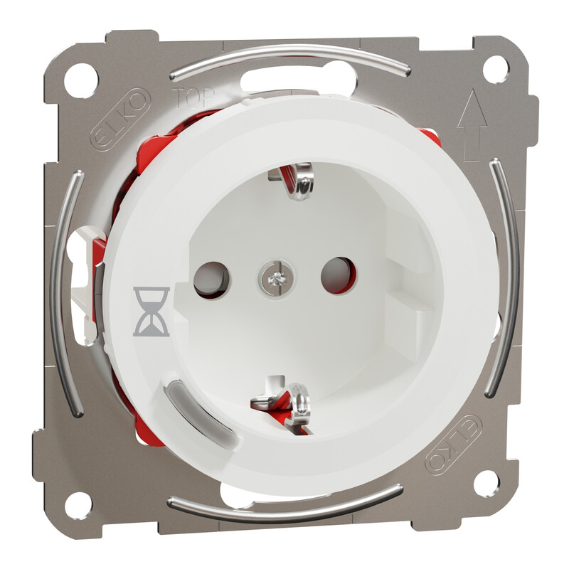 Ajastinpistorasia Schneider Electric ELKO One, 1-osainen, 15m-8h, 16A, IP20, valkoinen