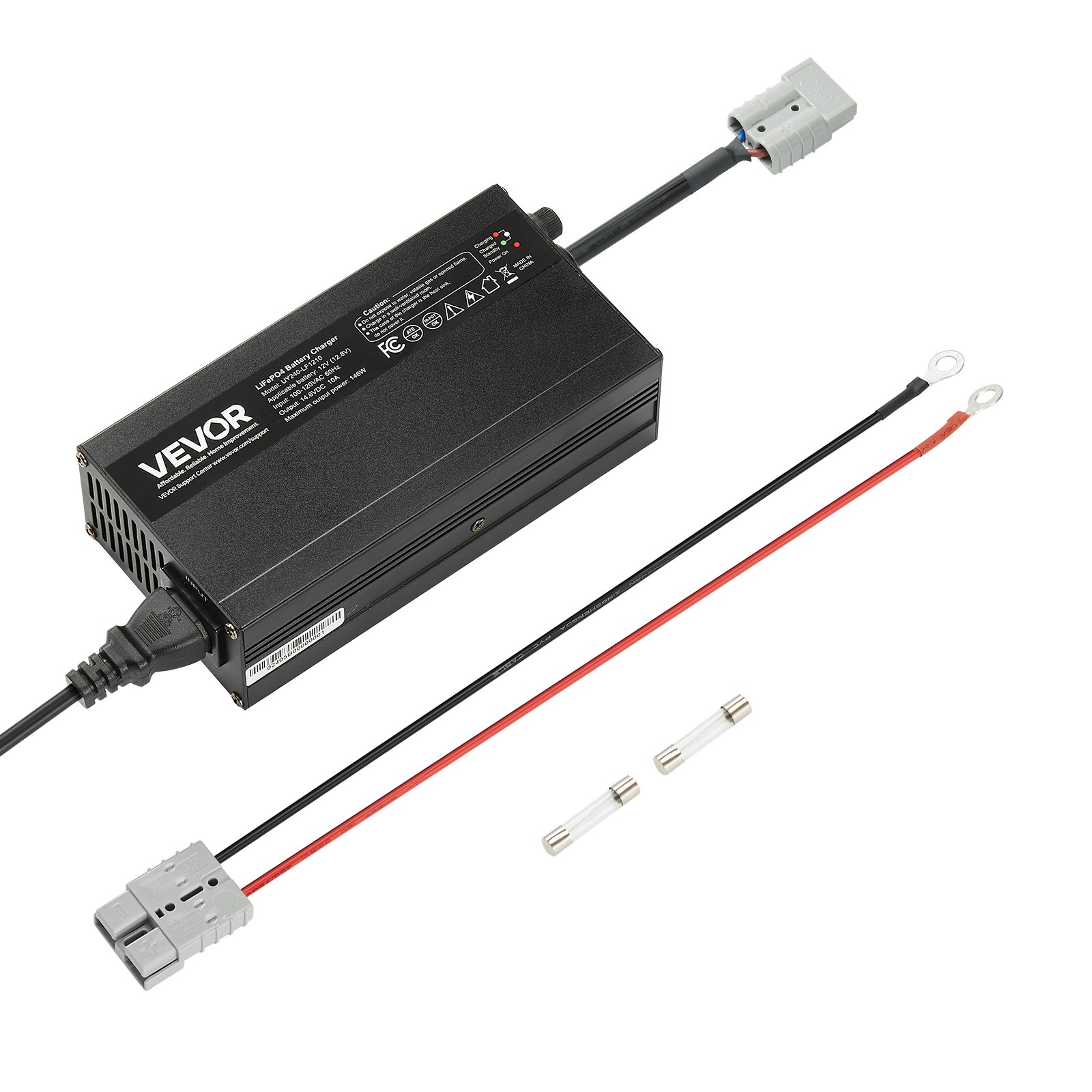 Akkulaturi North Craft UY240-HF1210, 12V 10A, 14.6V, hopea