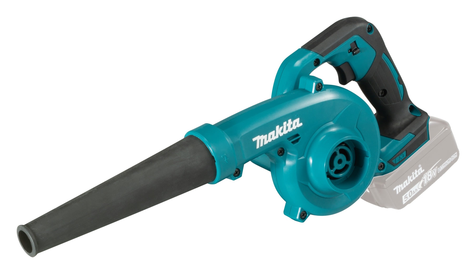 Akkulehtipuhallin Makita LXT DUB185Z, lyhyellä putkella, 18V, ilman akkua