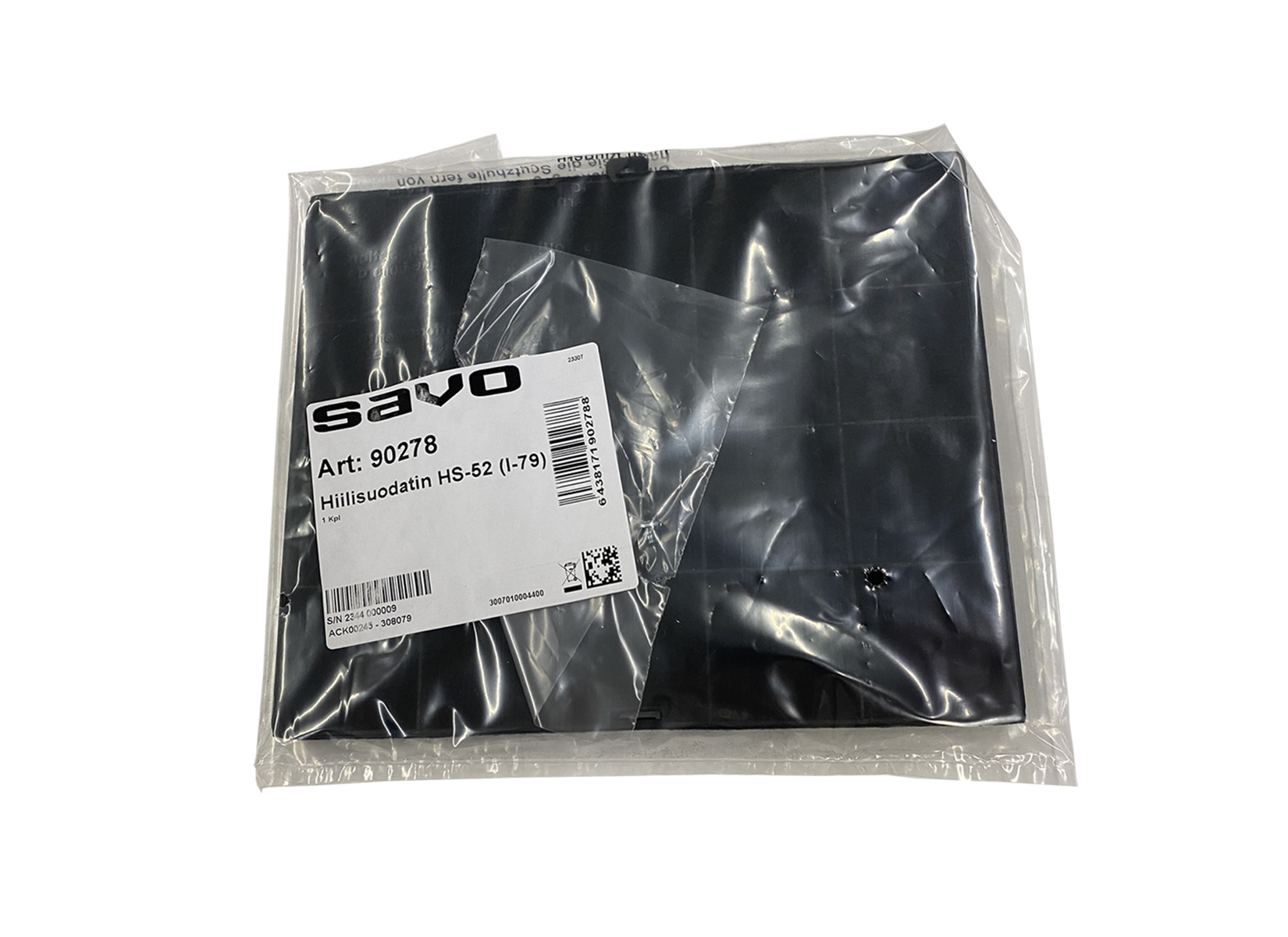 Aktiivihiilisuodatin Savo HS-52 (I-79)