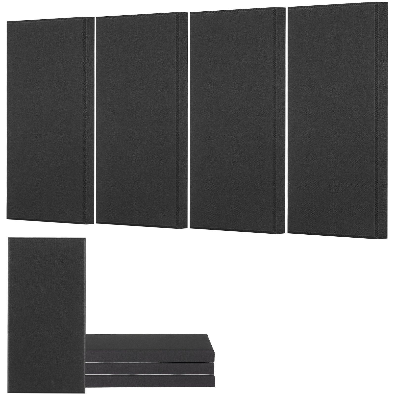 Akustiikkapaneeli North Craft KDLRB50-158-31, 60x30cm, Musta, 4kpl