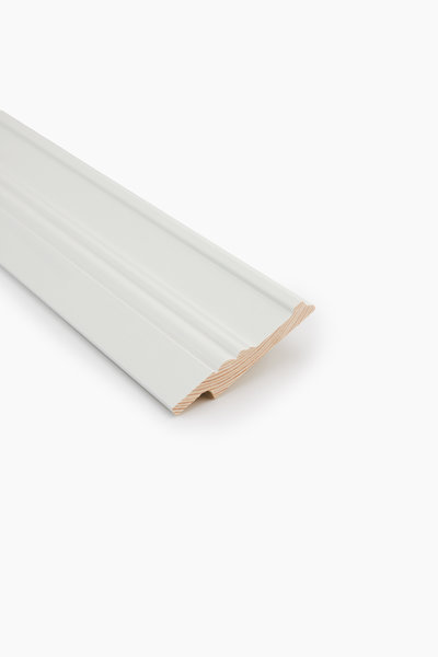 Jalkalista Jokiwood Koriste, 20x118x3200, Valkoinen