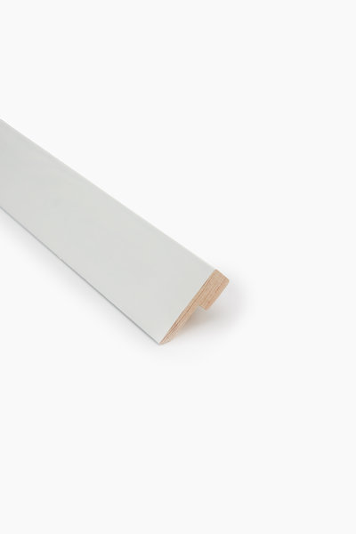 Jalkalista Jokiwood, 21x70x3200, Valkoinen, Johtoura