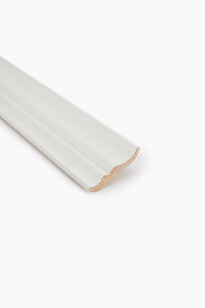 Kattolista Jokiwood Koriste, 16x90x3200, Valkoinen