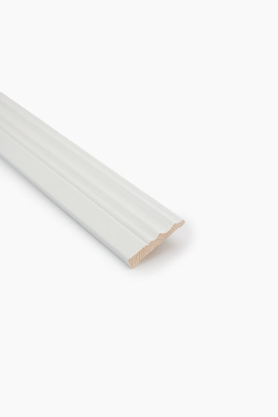 Peitelista Jokiwood Koriste, 14x70x3200, Valkoinen