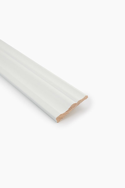 Peitelista Jokiwood Koriste, 16x90x3200, Valkoinen