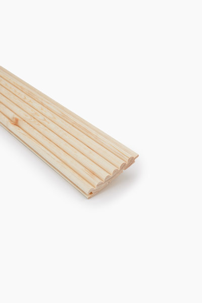 Sormipaneeli Jokiwood, 15x95x3900, Mänty, Käsittelemätön