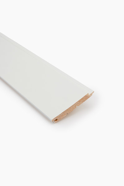 Sisustuspaneeli Jokiwood, STS3 15x120x3170, Mänty, Valkoinen, Päätypontattu