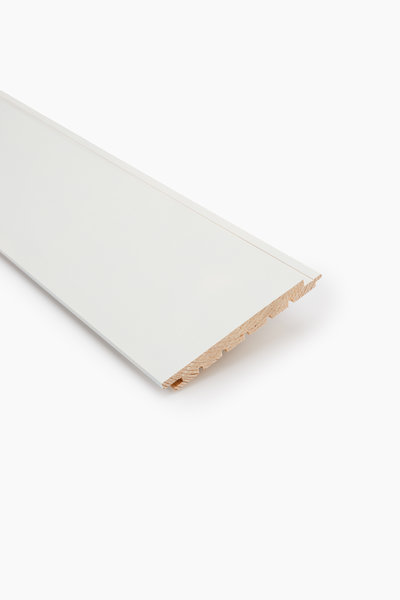 Sisustuspaneeli Jokiwood, STS3 15x144x3170, Mänty, Valkoinen, Päätypontattu
