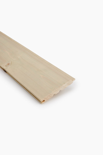 Saunapaneeli Jokiwood, STS4 14x120x2400, Kuusi, Saunasuojattu Latte
