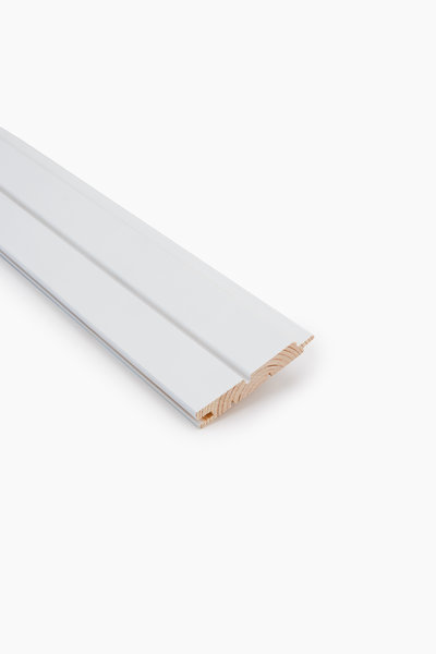 Rimapaneeli Jokiwood, STP Valeura 15x95x2370, Mänty, Valkoinen, Päätypontattu