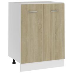 Alakaappi sonoma-tammi 60x46x81,5 cm lastulevy