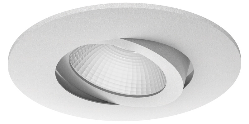 Alasvalo Airam Compact Multi, IP54, 7W, 500lm, 927/933/940, 2700/3300/4000K, valkoinen, 6kpl/pkt