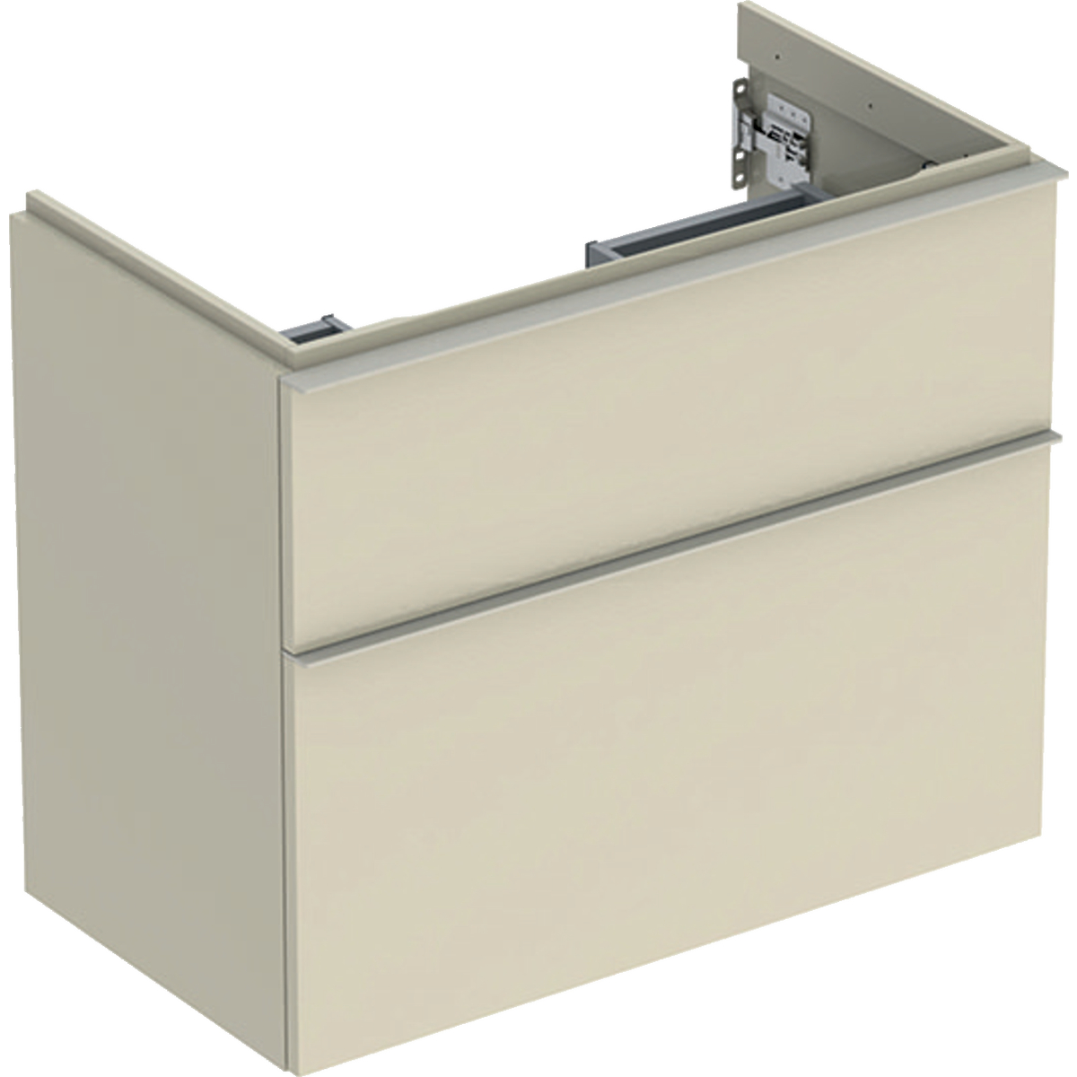 Allaskaappi Geberit iCon Compact, 740x416mm, hiekanharmaa