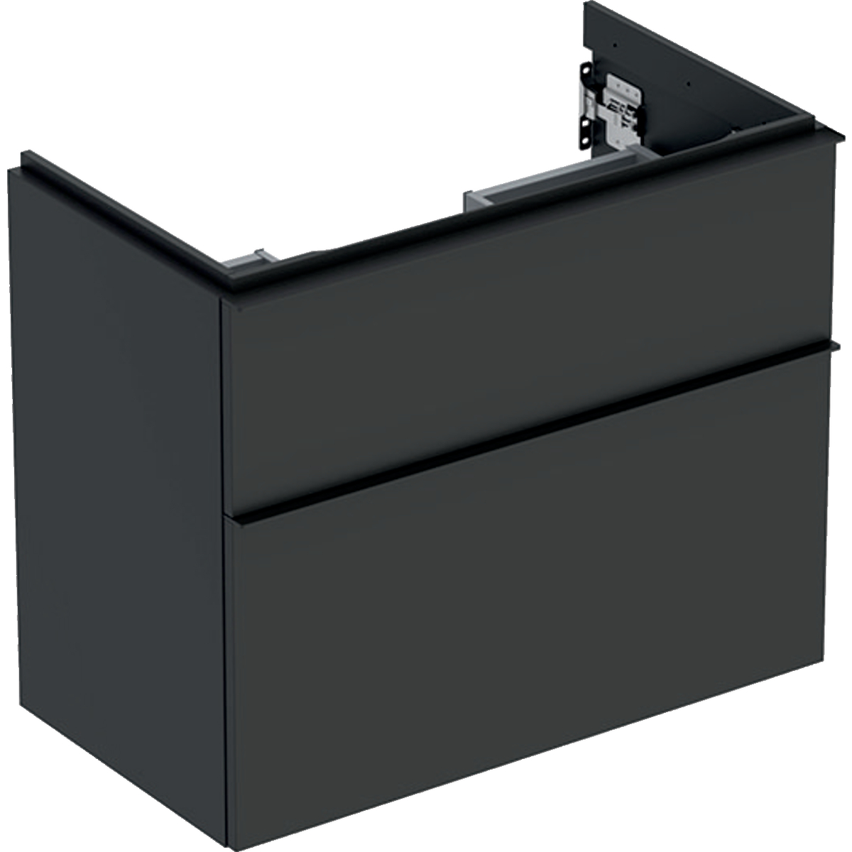 Allaskaappi Geberit iCon Compact, 740x416mm, laava