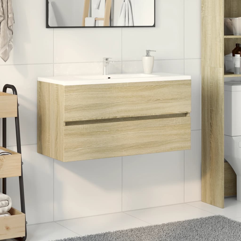 Allaskaappi Sonoma-tammi 90x38,5x45 cm lastulevy (85101)