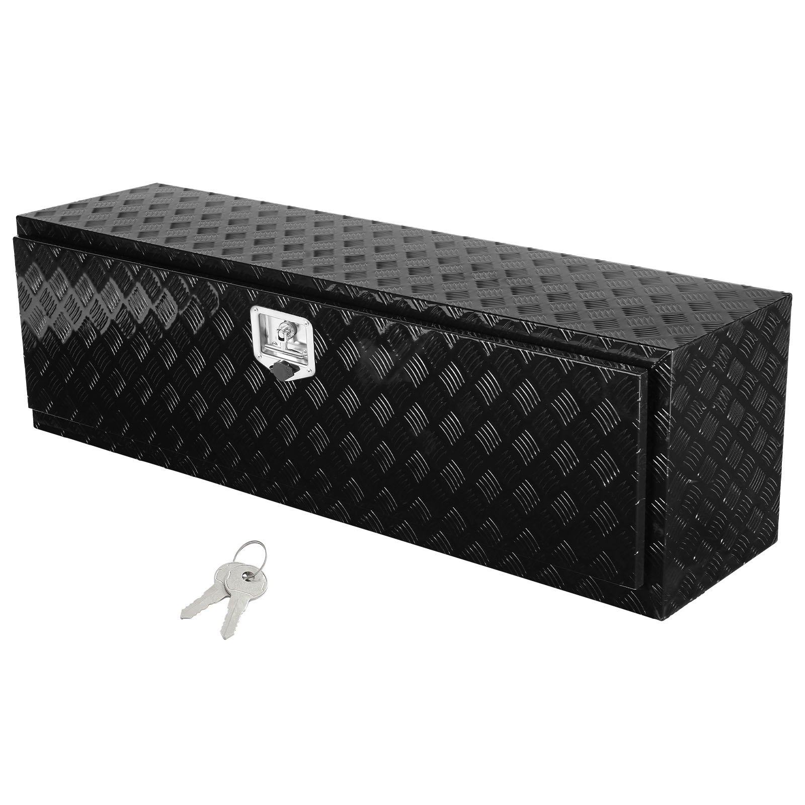 Alustaan asennettava säilytyslaatikko North Craft TB17-5B, 157x49x50cm, Hopea