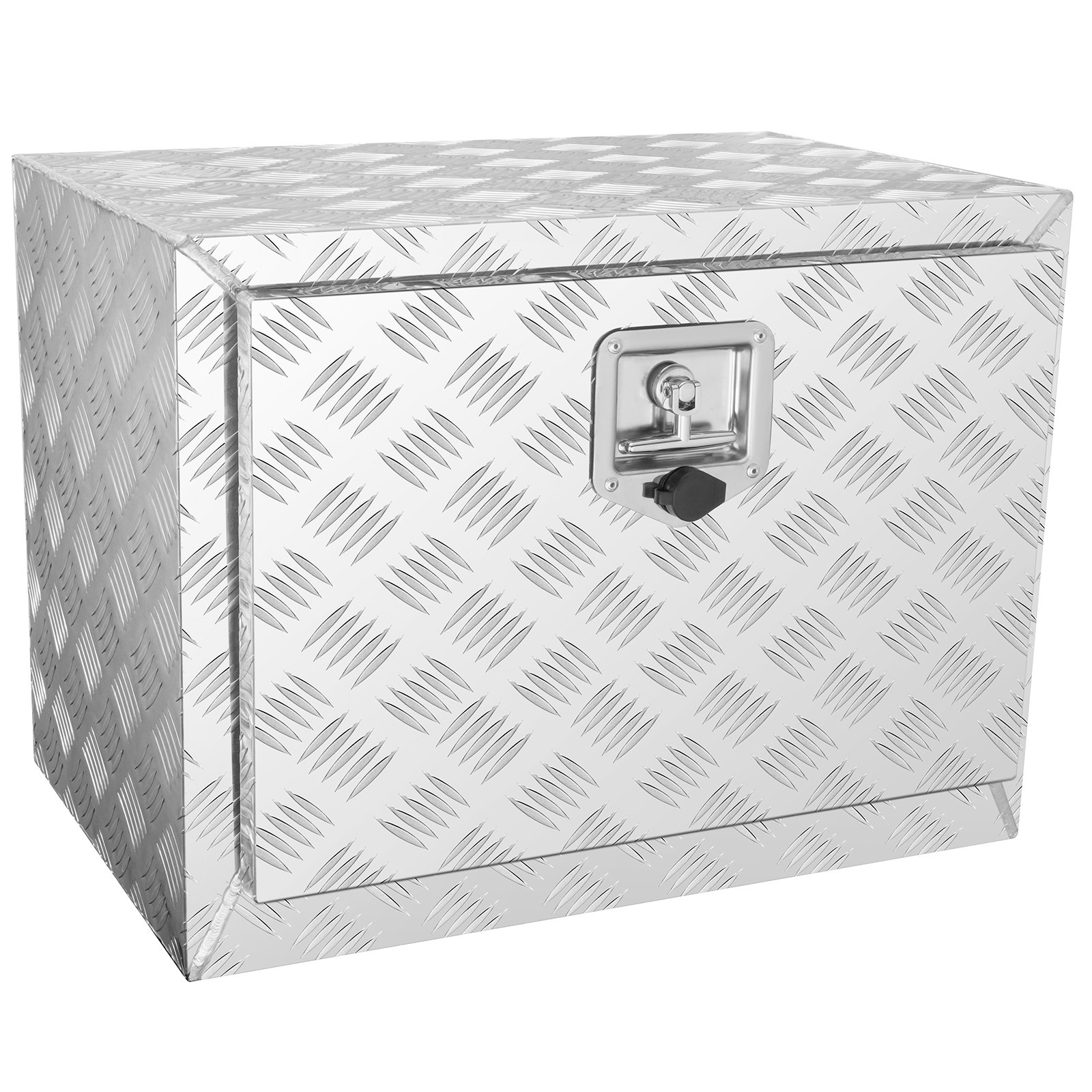 Alustaan asennettava säilytyslaatikko North Craft UTTB-241416, 61x35.6x40.6 cm, Hopea