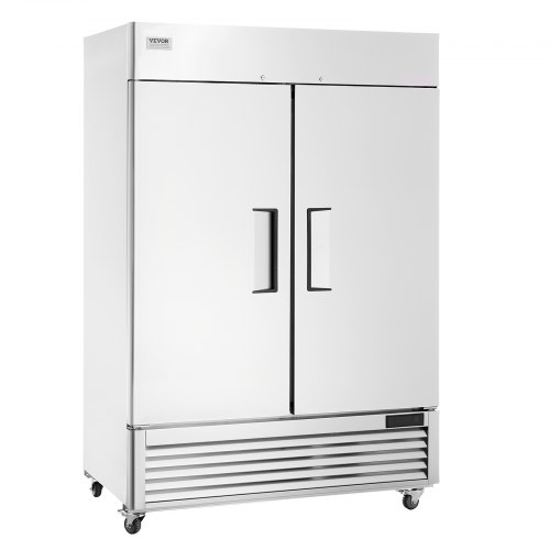 Ammattikeittiön jääkaappi North Craft GNR1314L2, 1100L, 6-hyllyä, ruostumaton teräs