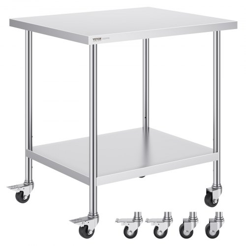 Aputaso North Craft, 762x457x955mm, 3-taso säädettävä, hopea