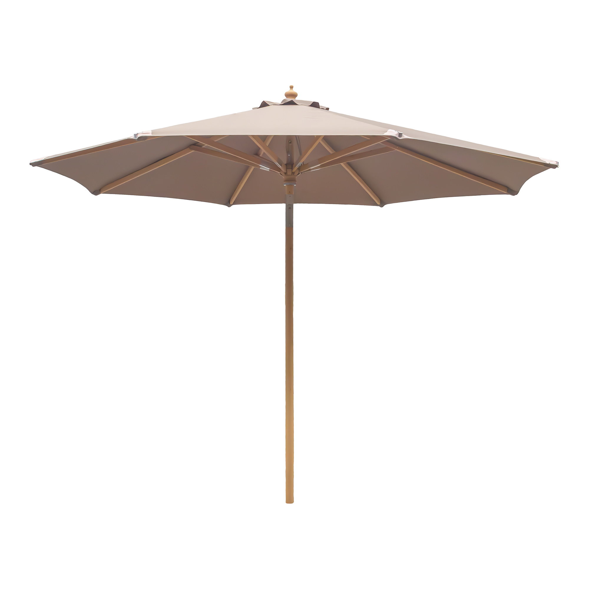 Aurinkovarjo kallistusmahdollisuudella House Nordic Austin, puutanko, hiekka, ø300 cm