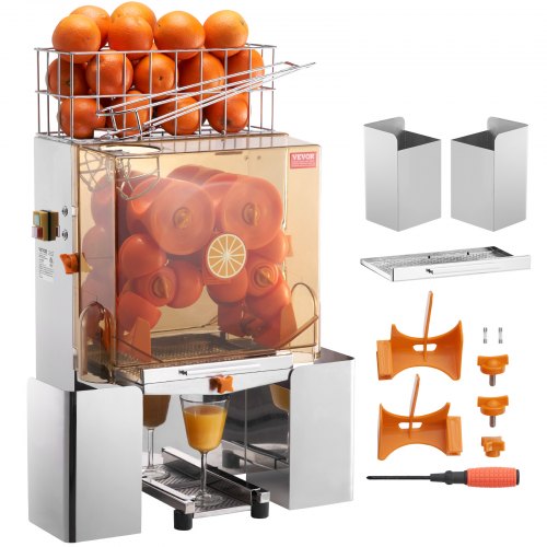 Automaattinen appelsiinimehustin North Craft NS-2000E-2, 450x320x780mm, Ruostumaton teräs