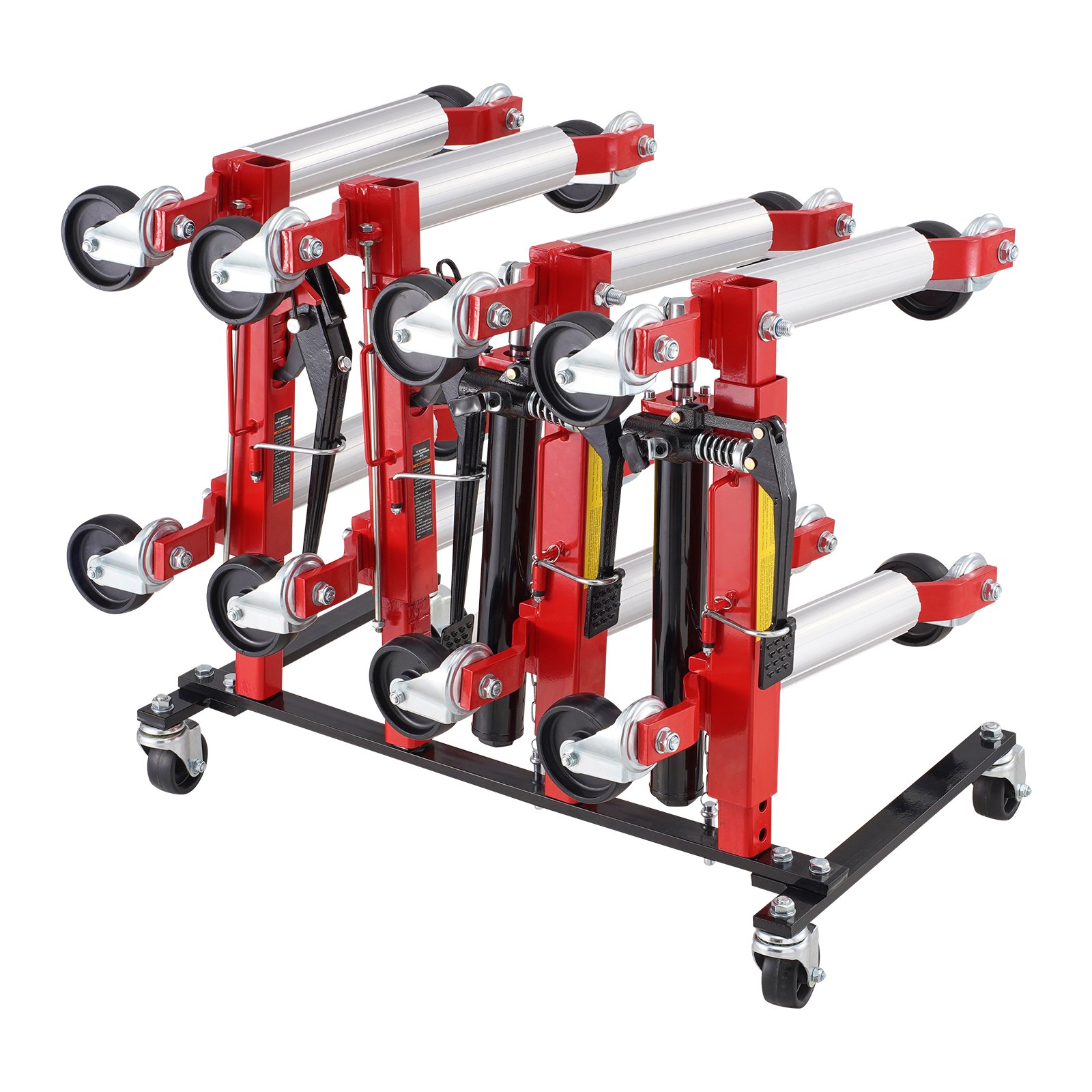 Auton siirtoalustojen säilytysteline North Craft MR8019, 4-Pyöräkapasiteetti, 796x477x223mm, Musta