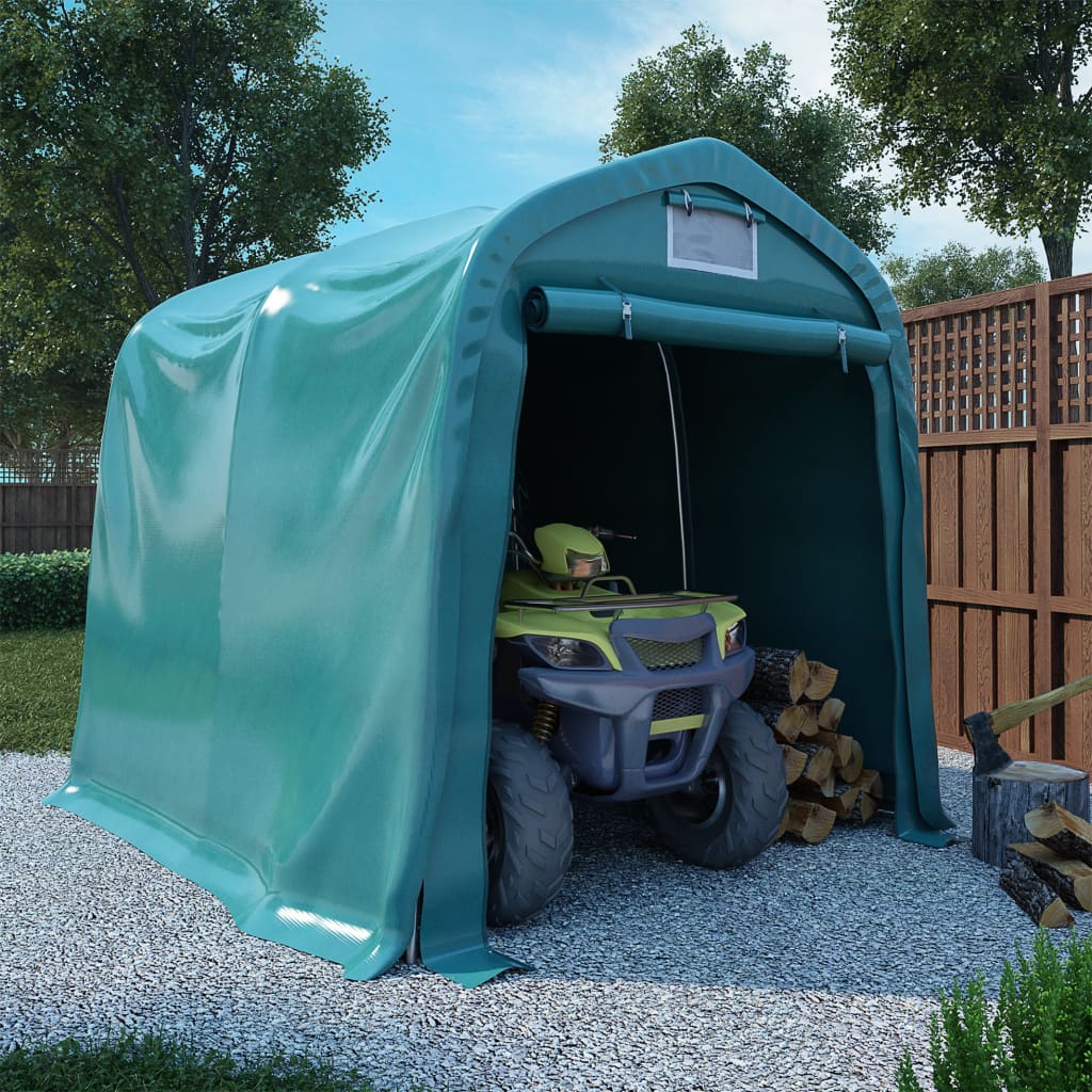 Autotalliteltta pvc 1,6x2,4 m vihreä