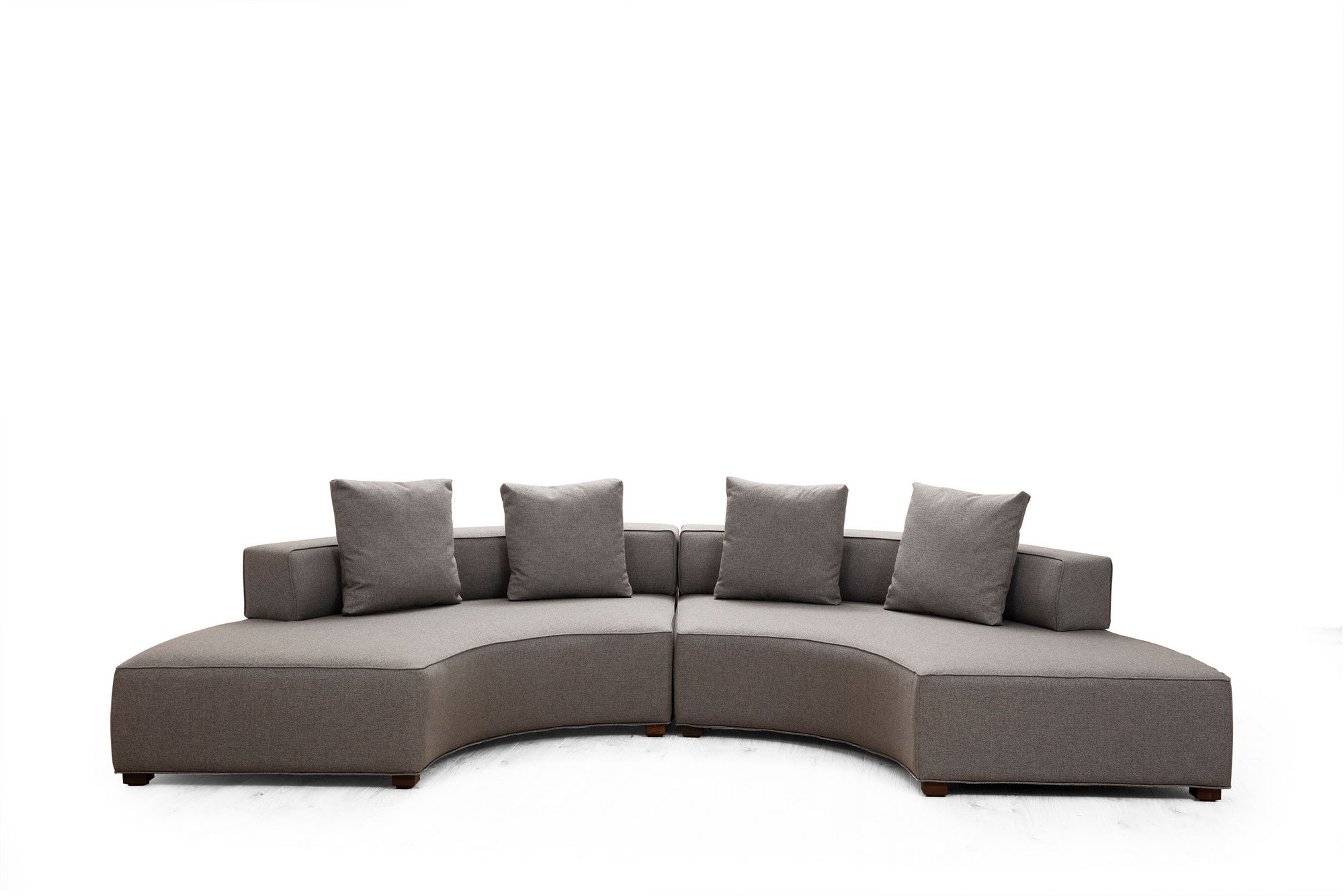Avokulmasohva Valento Furniture Gondol 2, harmaa