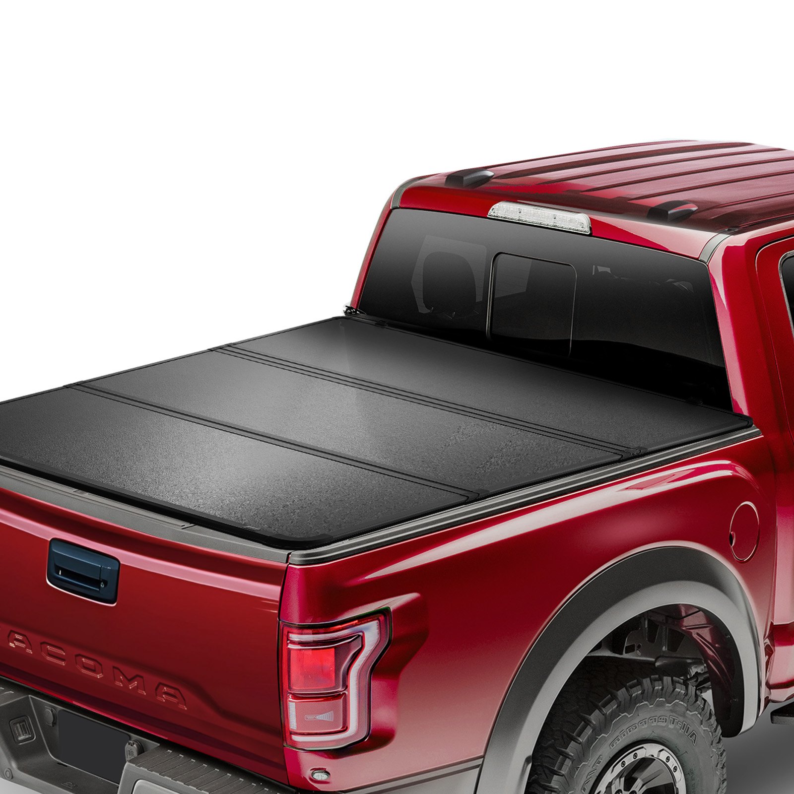 Avolavan peite North Craft Tri-Fold, 2016-2023 Toyota Tacoma, 154x148cm, Musta
