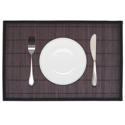 Bambu tabletti 6 kpl 30 x 45 cm tummanruskea