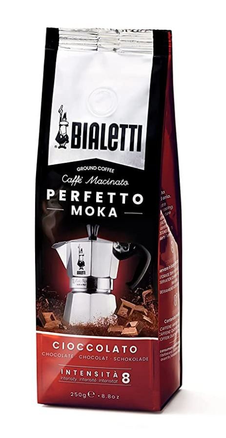 Jauhettu kahvi Bialetti PERFETTO MOKA CHOCOLATE 250g 096080516