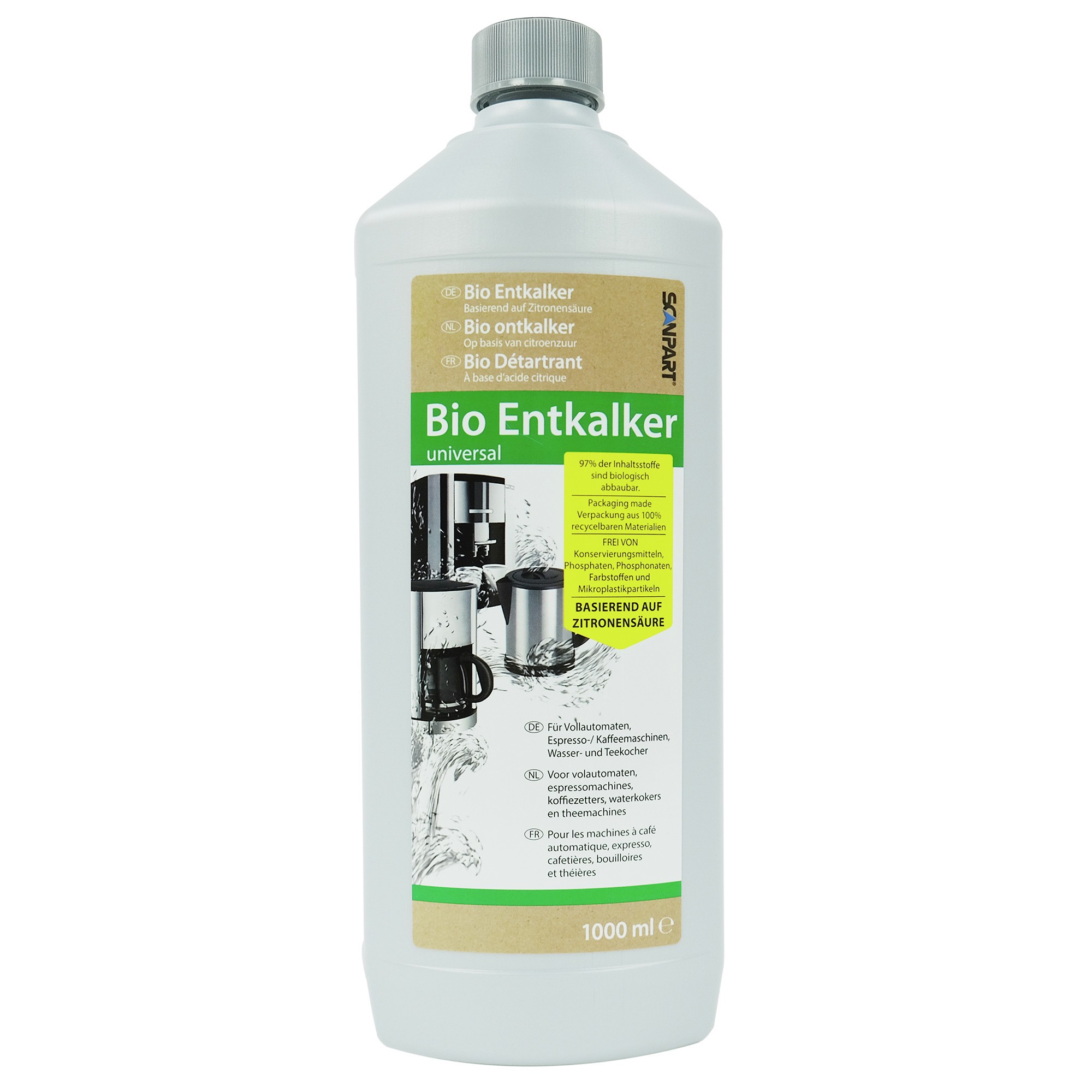 Biohajoava kalkinpoistoaine Scanpart 1 l 2790000250