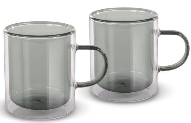 Teekupit Lamart LT9121, 2kpl, 350ml, borosilikaattilasi