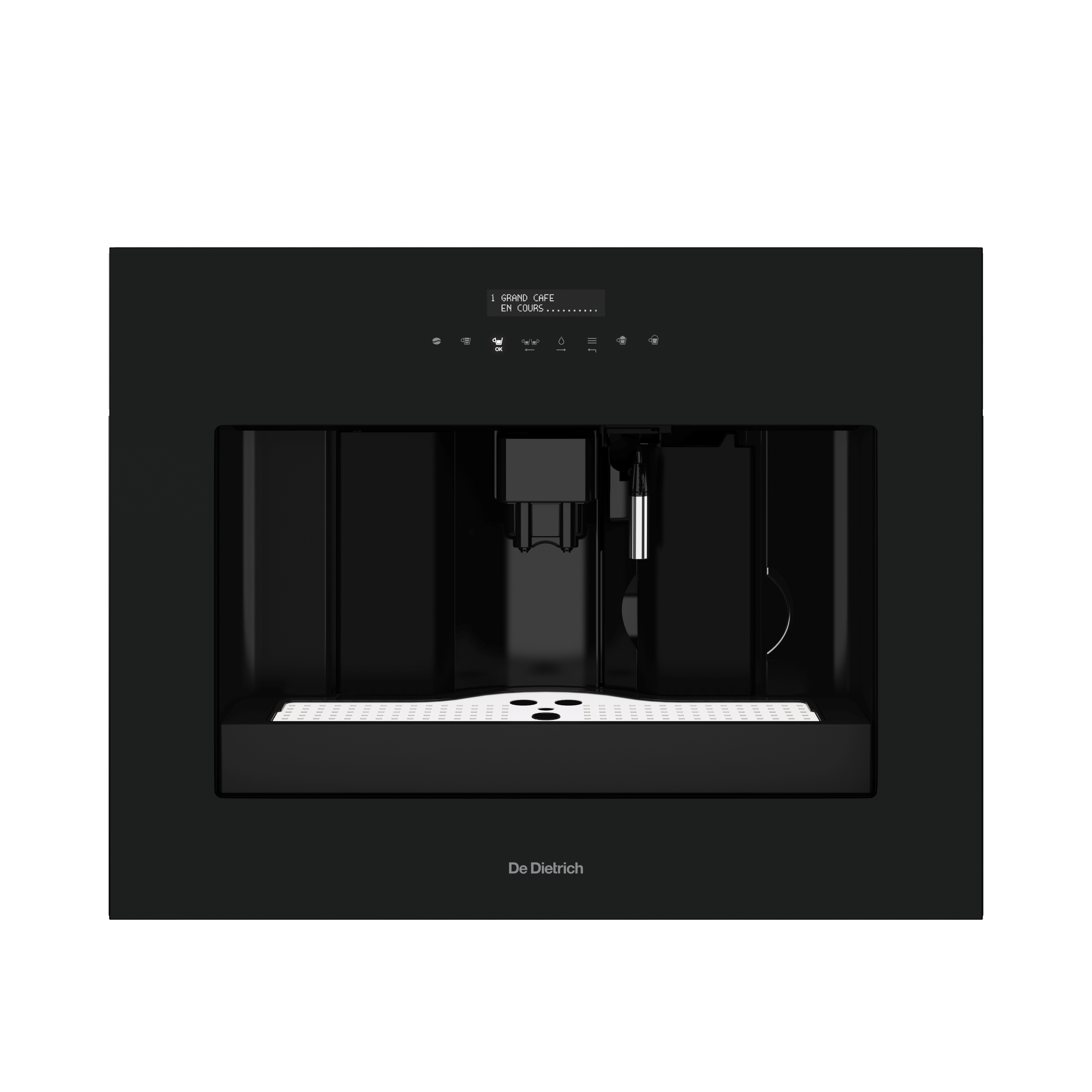 Integroitava espressokone De Dietrich DKD4810N, musta