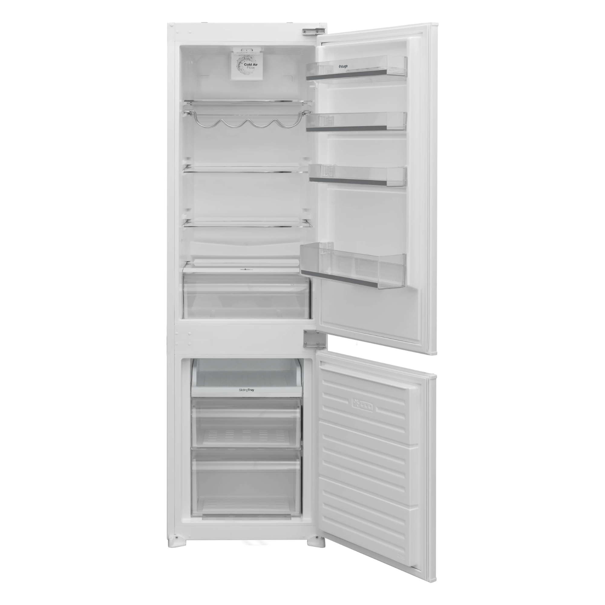 Integroitava jääkaappipakastin Kluge KCN2256J, 55cm