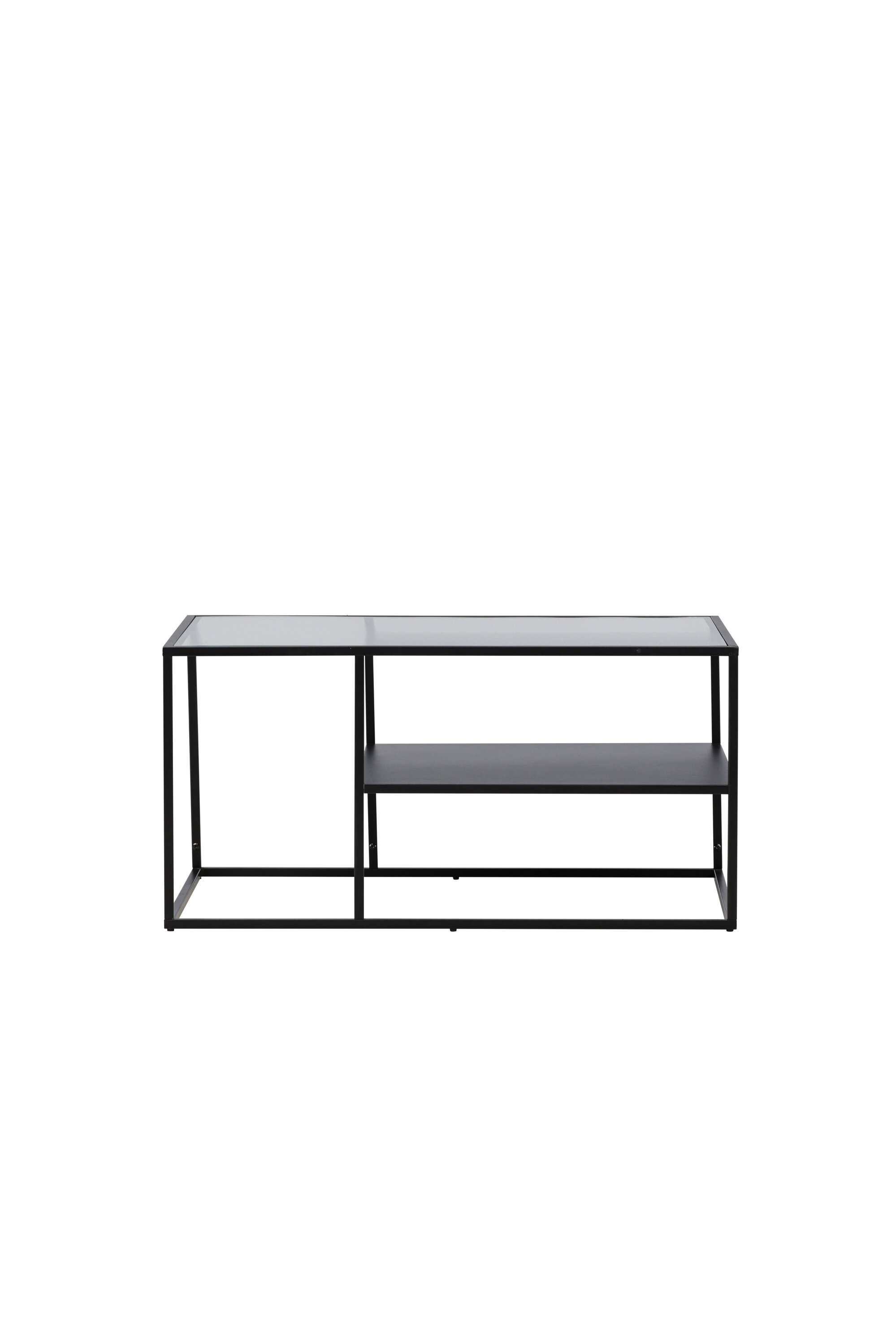 Sohvapöytä Venture Home Campinas, 60x90 cm, musta