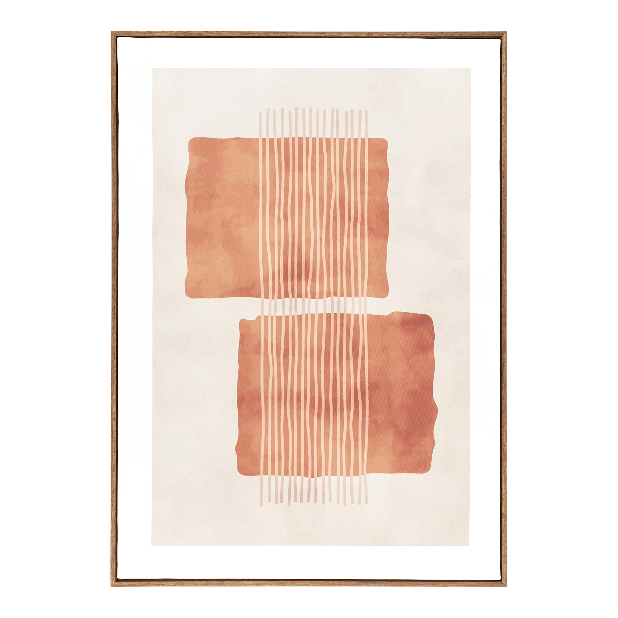 Canvas-taulu House Nordic Mina, kangas, beige/ruskea, nro 2, 50x70 cm