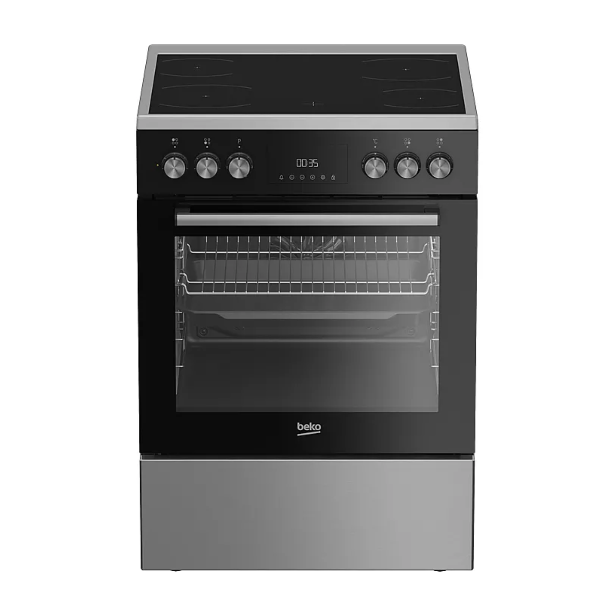 Keraaminen liesi Beko FBE67301XCS, 60cm, ruostumaton teräs