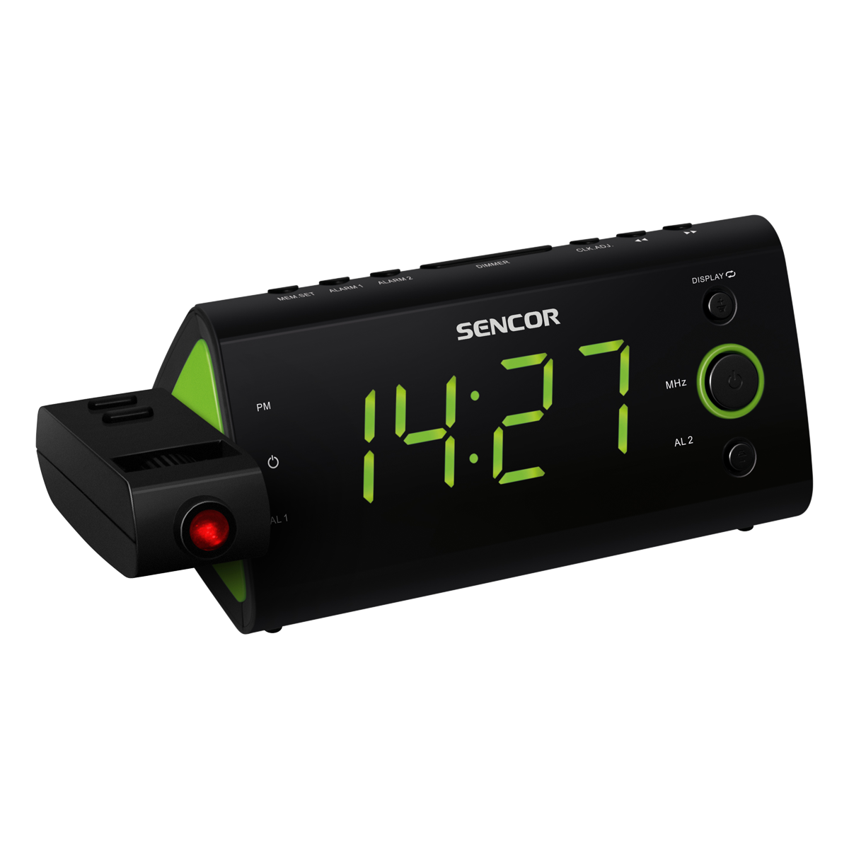 Kelloradio Sencor SRC330GN