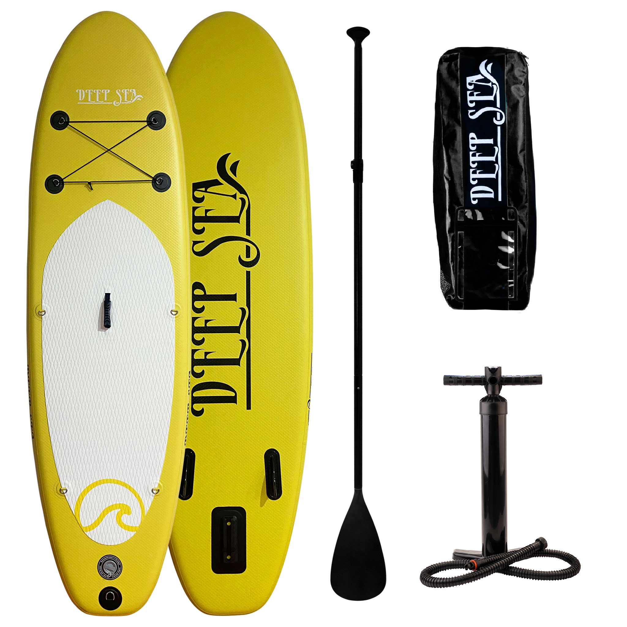 SUP-lautasetti Deep Sea Standard 275cm keltainen