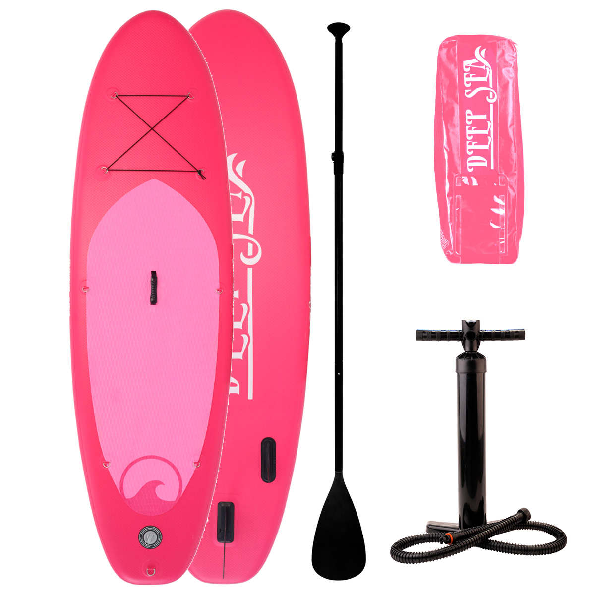 SUP-lautasetti Deep Sea Standard, ilmatäytteinen, 275cm, 15 PSI